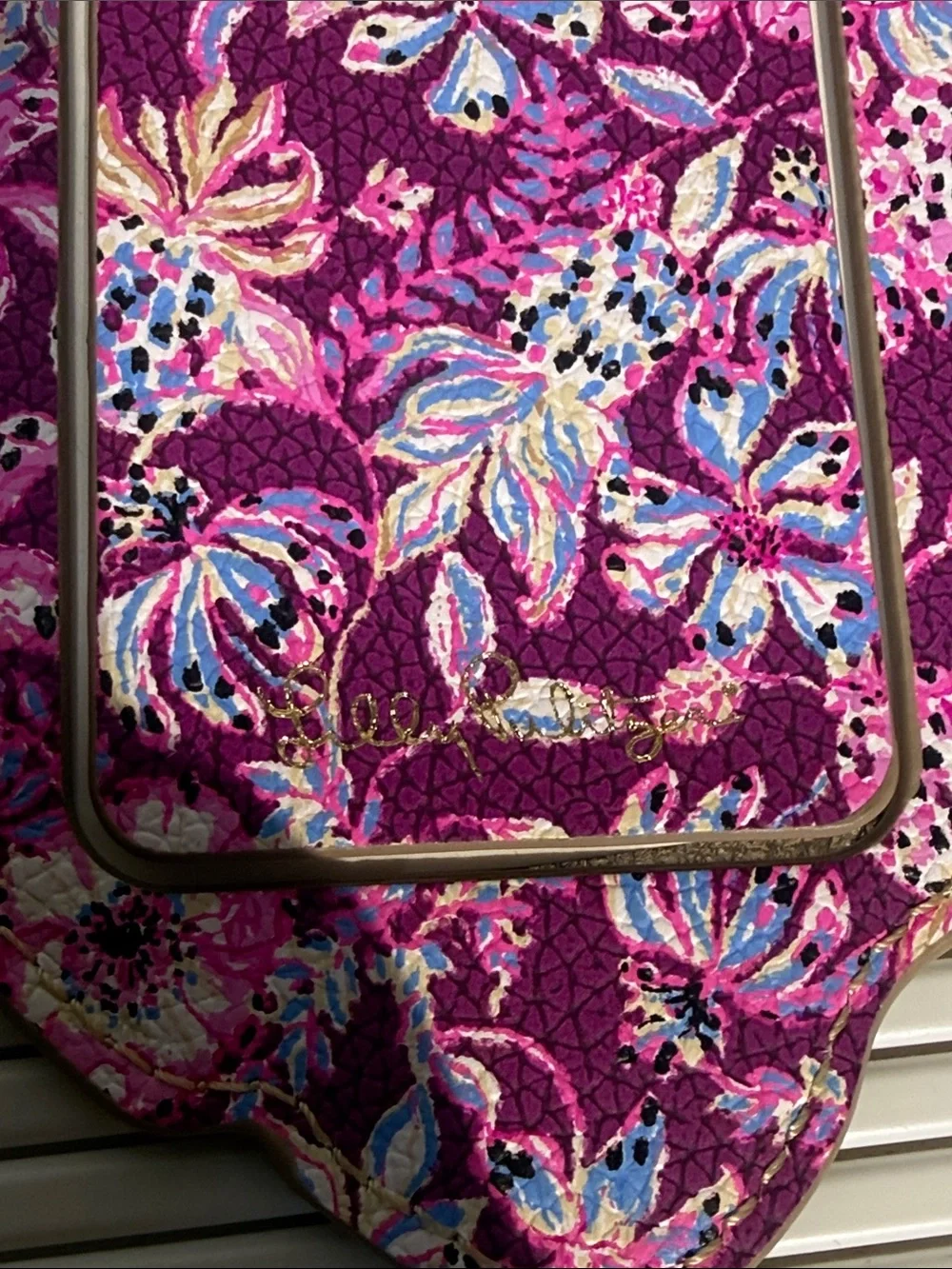 Lilly Pulitzer Luggage Tag - Amarena Cherry